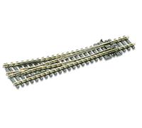 Peco N Scale Code 80 Electrofrog #6 Right-Hand Turnout