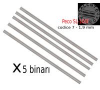 PECO SL-100F Riel Flexible 914 Mm - Código 75 (5 Piezas) H0 1:87