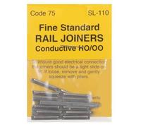 Peco Uniones de vía SL-110 - Calibre 00 Código 75 Finescale niquelado - 3 paquetes