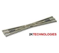 PECO SL-394 Largo Cruzado 187mm Código 80 Insulfrog Vía 'N' Calibre Pista