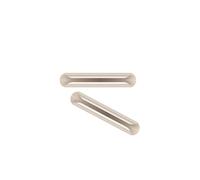 Peco SL-710FB Code 143 Nickel Silver Rail Joiners for Flat Bot (Importación USA)