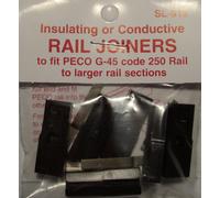PECO SL-912 Conectores De Vía Doble 6 x Para (G-45 Medida De Jardín) RM48Post