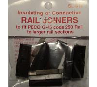 PECO SL-912 Conectores De Vía Doble 6 x Para (G-45 Medida De Jardín) RM48Post