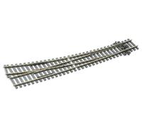 Peco SL-E186 HO Right Hand Code 75 Electrofrog Double Curved T (Importación USA)