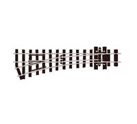 Peco SL-E492 Streamline Code 80 Left Hand Turnout 304mm Electrofrog