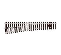 Peco SL-E792FB Streamline Code 143FB Left Hand Medium Turnout (Importación USA)