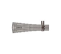 PECO SL-E8348 Desvío Wye ElectroFrog H0 Carril Code 83 #4 Radio 978mm
