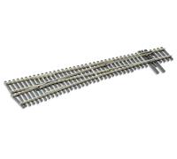 Peco HO Scale Code 83 Electrofrog #6 Left-Hand Turnout (Importación USA)