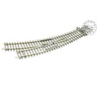 Peco HO C100 Insulfrog Double Curved Right-Hand Turnout by PECO