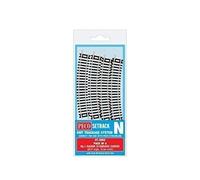 Peco ST-3003 Setrack Standard Curve Track Radius 1 228mm (8) (Importación USA)