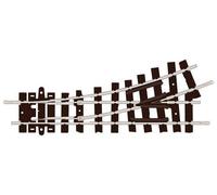 Peco ST-406 OO9 Setrack Left Hand 1st Radius Turnout (Importación USA)