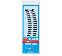 Peco ST-412 Setrack No.1 Radius Double Curves (Pack of 4) OO-9 (Importación USA)