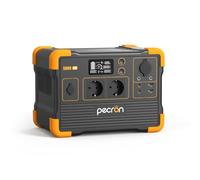 pecron Generador solar portátil E600LFP, 614 Wh LiFeP04 batería 1200 W AC salidas generador de corriente para viaje/camping/actividades al aire libre/emergencia (E600LFPEU)