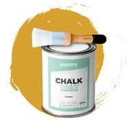 PECTRO Pintura a la Tiza Chalk Paint para Muebles 750ml Mate (Mostaza)