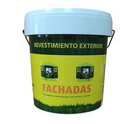 PECTRO Pintura Exterior para Fachadas Blanca Mate Antihumedad (5 KG)