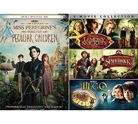 Peculiarly Odd Kids Movie Night Pack: Miss Peregrine's Home For Peculiar Children & Lemony Snicket's A Series Of Unfortunate Events/ The Spiderwick Chronicles/ Hugo (4 Feature Film DVD Bundle)