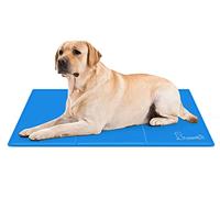Pecute Alfombra Refrescante para Perro Actualización Engrosada 0.4mm 300D Oxford Alfombrilla de Refrigeración Automática para Animales de Compañía