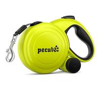 Pecute Correa Perro Extensible,Correas Flexi 10 Metros con Costuras Reflectantes Lluminosas para Perros Medianos y Grandes,Trela cao Extensível con Bolsa de Basura,hasta 50KG