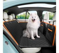Pecute Funda Perros Coche, Protector Asiento Trasero con Suelo Rígido