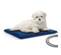 Pecute Manta Termica para Perros, Manta Eléctrica para Gatos y Perros, Almohadilla Eléctrica Impermeable, Almohadilla Térmica Mascotas Engrosada para Interior Exterior(M, 40x50cm)