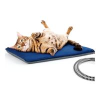 Pecute Manta Termica para Perros, Manta Eléctrica para Gatos y Perros, Almohadilla Eléctrica Impermeable, Almohadilla Térmica Mascotas Engrosada para Interior Exterior(S, 30x40cm)