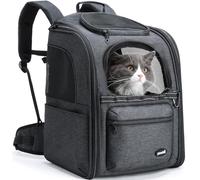 Pecute mochila gato reducción de carga antigravedad, mochila ergonómica para gatos,mochila de descompresión para gatos transporte, adecuada para viajar con mascotas, visitar al médico, hacer caminatas
