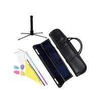 PECY Flauta De Llave C De 16 Orificios Con Estuche, Mochila, Palo De Limpieza, Guantes De Limpieza, Piezas De Accesorios De Flauta Flautas traveseras (Size : Accessories)