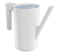 PECZEKO Regadera de 2,0 litros para casa y jardín, de plástico resistente, regadera para fácil riego de flores, plantas y plantas de interior, 1 juego (1 paquete), color blanco