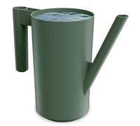 PECZEKO Regadera de 2,0 litros para casa y jardín, de plástico resistente, regadera para fácil riego de flores, plantas y plantas de interior, 1 juego (1 paquete), color verde