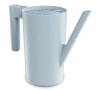 PECZEKO Regadera de 2,0 litros para casa y jardín - de plástico resistente - Regadera para fácil riego de flores, plantas y plantas de interior, 1 juego (1 paquete), color gris