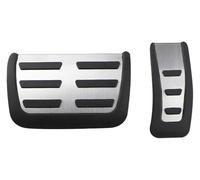 peda pedales Para A6 4F C6 S6 2009-2012 AT LHD Accesorios Coche Pedales Acelerador Combustible Gas Freno Reposapiés Cubierta Pedal Almohadillas Goma Cubiertas(AT)