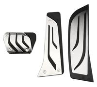 peda pedales Para BMW 1 2 3 4 5 6 Series X1 X3 X5 X6 F10 F20 F30 G20 G10 Cubierta De Pedal Reposapiés Coche RHD Cubiertas Almohadillas Goma(AT with rest)