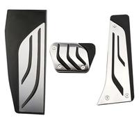 peda pedales Para BMW 1 2 3 4Series M3 M4 E87 E90 F20 F21 F30 F32 F36 F80 F82 Pedales Coche Reposapiés Acelerador Freno Cubierta Almohadilla Pedal Combustible(AT with rest)