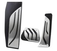 peda pedales Para BMW F20 F21 F22 F23 F24 F30 F31 F32 F33 F34 F35 F36 F80 F82 F83 E81 E82 Auto Pedal Cover Pedales De Coche Almohadillas Goma Cubiertas(AT With Rest)