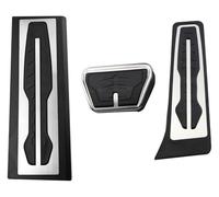 peda pedales Para BMW X3 G01 2018-2022 X4 G02 2019-2021 Protector Pedales Freno Acelerador Reposapiés Coche Cubiertas Almohadillas Goma(AT with rest)