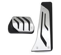 peda pedales Para BMW X5 X6 F15 F16 E70 E71 E72 2008-2020 LHD AT Kit Pedal Automático Reposapiés Freno Gas Cubiertas Almohadillas Goma(AT Without Rest A)