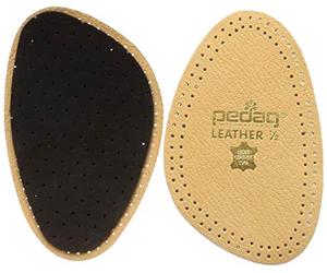 Pedag 101 Princess Cushioning Leather Half Forefoot Insole, Tan, Women's 7/8 by Pedag