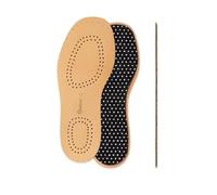 Pedag 1101 - Plantilla de piel curtida natural para niños con carbón activado Art 110C Leather Children Size 9.5-10.5 , US Toddler 9.5-10.5/ EU 26/27, Bronceado, 1