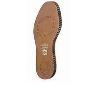 Pedag 1101 - Plantilla de piel curtida natural para niños con carbón activado Art 110C Leather Children Size 11-11.5 , US Toddler 11-11.5/ EU 28/29, Bronceado, 1