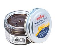 pedag Esmalte en crema para zapatos fabricado en Alemania, Marrón oscuro, 50ml/1.7oz