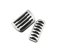 Pedal acelerador coche Almohadillas Para Pedales Coche Para Range Rover Para Evoque Para Discovery Sport Reposapiés Cubierta Para Pedal Freno Gas(AT without Rest)
