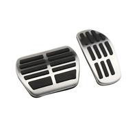 Pedal acelerador coche Pedales Acero Inoxidable Para Coche AT MT Acelerador Freno Cubierta Descanso Para Espace 2019-2020(AT Without Rest)