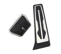 Pedal acelerador coche Pedales coche volante izquierda para BMW para G30 para G31 para Serie 5 (2017-2023) reposapiés freno acelerador cubiertas almohadillas(AT without Rest)
