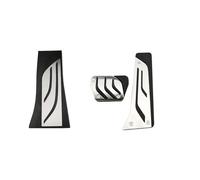 Pedal Acelerador Freno Y Reposapiés De Acero Inoxidable Vehículos Con Volante A La Izquierda LHD Para X5 X6 F15 F16 E70 E71 E72 2008-2020(AT with Rest)