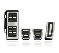 Pedal Acelerador para Coche para VW Polo A05 Golf A7 Fit For Skoda Rapid Octavia 5E 5F A7,Automóviles Funda Protectora Pedal Embrague Acelerador Freno,Accesorios,MT-4 pcs