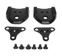 Pedal Adapters | Metal Lock Step Converter for Road & Mountain Options | Weight - Optimized Pedal Adapter for Cycling Shoes/Outdoor Sports | 4 Adapters + 6 Screws