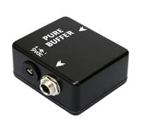 Pedal amplificador de señales de guitarra de aleación de aluminio adecuado para pastillas pasivas y conexión de cable largo sin pérdida de tono, búfer de indicación de limpieza