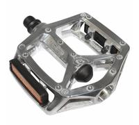 Pedal bmx newton aluminio plata 9-16" rodamiento (par en tarjeta)