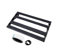 Pedal Board - Pedal de aleación de aluminio con efectos metálicos, tabla de pedal eléctrica resistente, para guitaristas y músicos, construcción robusta portátil, etapa profesional y estudio