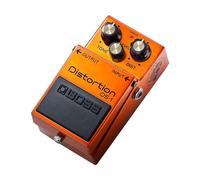 Pedal BOSS DS-1-B50A Distortion | Pedal compacto del 50.º aniversario de edición limitada | Acabado metalizado, tornillo manual en plata, diales dorados y emblema del 50.º aniversario